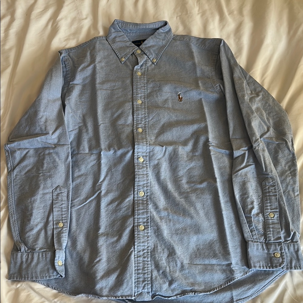 Men's Blue Polo by Ralph Lauren Shirt